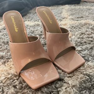 Brand New LuLu’s Lemonade Sandal Heels size 6.5